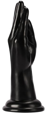 BDSMAGE Consolador Anal para Fisting, Anal Plugs de Mano, Dilatador Anal Masturbatore para Mujer y Hombre, Juguete Sexual con Ventosa para Pareja