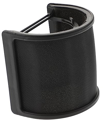 NUOBESTY Micrófono Filtro Antipop Pantalla Antipop Metálica Accesorios Para Micrófono Protector De Filtro Para Cubierta Antiviento Para Uso Estudio De Grabación