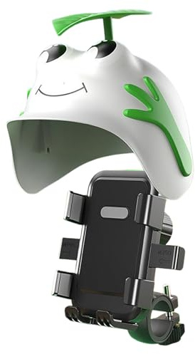 Soporte para teléfono inteligente para bicicleta, casco, antivibración, impermeable, soporte para smartphone, soporte para mango de bicicleta, para navegación, carretera, montaña, ciclismo, equitación