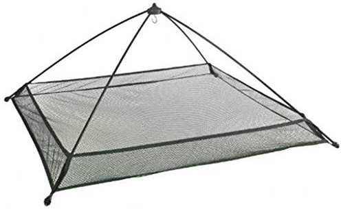 Sänger Top Tackle Systems Köderfischsenke (1m x 1m x 9cm) mit Fluchtschutz, invisible green