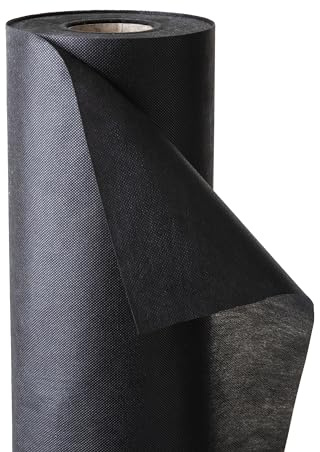 EraGreen Premium Ogräsmattor 2,0 m x 20 m – markväv 50 g/m² – ogräsmatta vattentät, UV-stabiliserad, perfekt för trädgård, upphöjd bädd, mulchfolie, ogräsflies