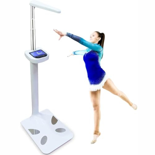 CYMYYDS Balance De Poids pour Médecin, Balance Numérique De Poids Et De Taille, Balances De Mesure Médicale Multifonctions, Appareil De Mesure De Graisse Corporelle pour Poids/Taille