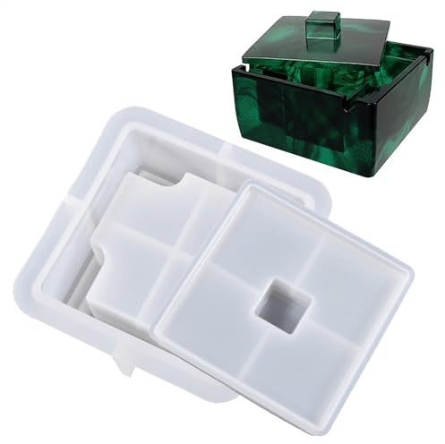 Epoxiform för askfat - silikonhartsform, kompakt gjutform | anpassningsbar askkoppsform epoxihartsform för handgjorda askkoppar gjutformar epoxiharts c