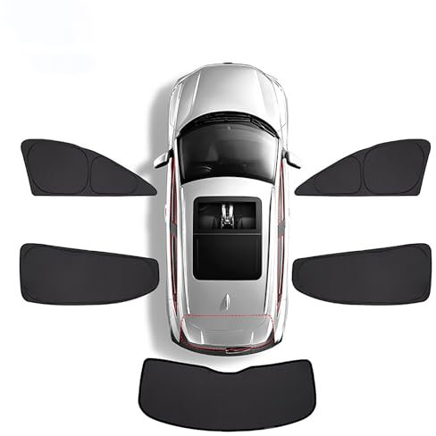 Pare-Soleil de fenêtre latérale pour Mitsubishi Lancer 2007-2017,Rideau de Pare-Brise de Voiture à Couverture complète Bloquer Les Rayons UV,G-5 Pieces for The Whole Car