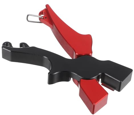 TOGEVAL Forbici Pesca Multifunzione in Lega di Alluminio con Blocco Lenza Portatile Compatto per Uso Outdoor e Accessori da Pesca