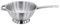 Judge MJ13 Large Satin Stainless Steel Colander 24cm, Long Handle and Helper Handle, Dishwasher Safe - 25 Year Guarantee