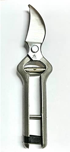 Ausonia - Forbice vigna forgiata - chiusura cuoio cm 25