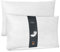 LILENO HOME Federkissen 40x80 cm [2er Set] - Kissen 40 x 80 cm aus Federn als Kopfkissen, Schlafkissen u. Bettkissen perfekt für Allergiker und Kinder - Federkernkissen mit je 600 g