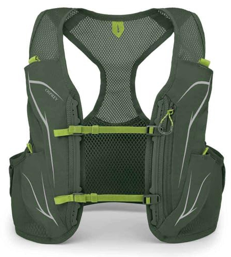 Osprey Duro Men's Hydration Vest, 0.5L, Seaweed Green/Limon, L
