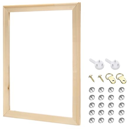 PATIKIL 14x11 inch Canvas Stretcher Bars, DIY Removable Wooden Canvas Frames Kit for Oil Paintings Poster Picture Photo, Arts Accessory, Paint by Numbers