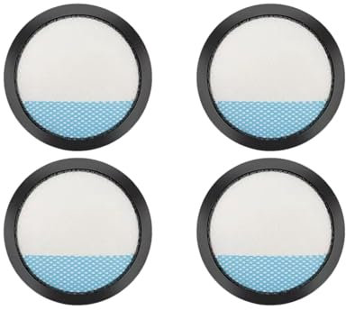 Nispira A32SV720N Vacuum Filter Replacement for Ryobi Cordless Stick Vacuum PBLSV716K, PBLSV716B, PBLSV717K, PBLSV717B, PCL720K, PCL720 Hoover ONEPWR Emerge BH53600 BH53602. 4 Packs