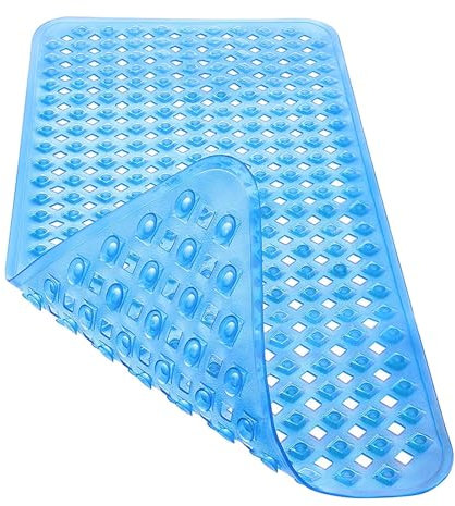 Tappetino da Bagno Antiscivolo 88x40 cm–Tappetino Doccia Antiscivolo per Vasca e Doccia, Asciugatura Rapida, Resistente alla Muffa, Ideale per Anziani, Bambini & Donne Incinte