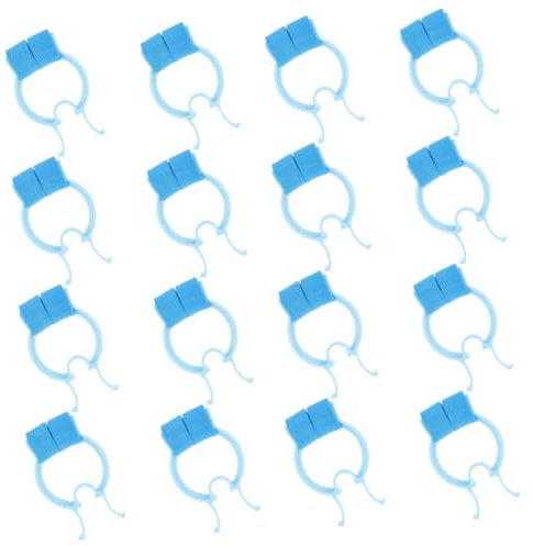 WOFASHPURET 16piezas Pinzas Nasales Para Respiración Pulmonar Tapón Nasal Práctico Clips De Cuidado Fácil De Usar