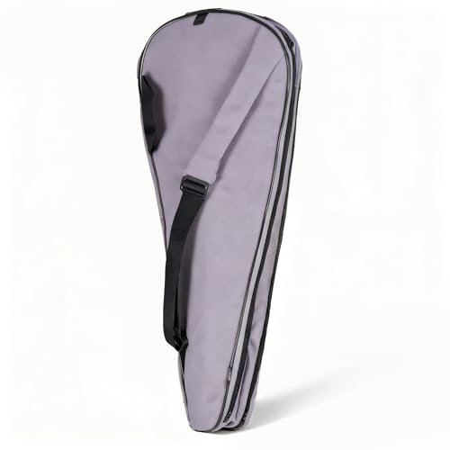 Alephnull Bolso de tenis de dos capas para dos raquetas Bolso doble para raquetas de tenis Funda de rendimiento para raquetas de tenis ligera acolchada Bolso de tenis Bolso de bádminton Bolso de