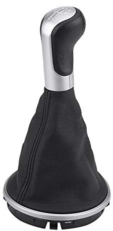 Aramox Perilla de cambio de marchas, Coche Palanca de cambio de 5 velocidades Palanca de cambio de marchas Palanca de cambio manual Cubierta de funda de protección