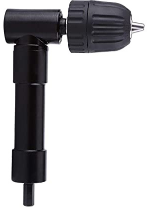 Right Angle Drill Attachment 90 Degree Adapter 8mm Hex Shank for Drilling in Tight Corners and Confined Workspaces