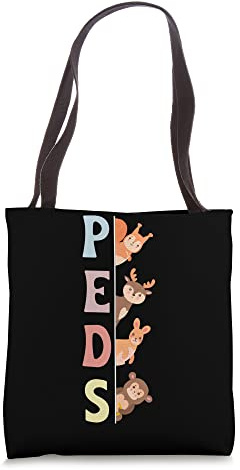 Peds Cute Pediatric Nurse Peds Nurse Pediatric Nursing Tote Bag