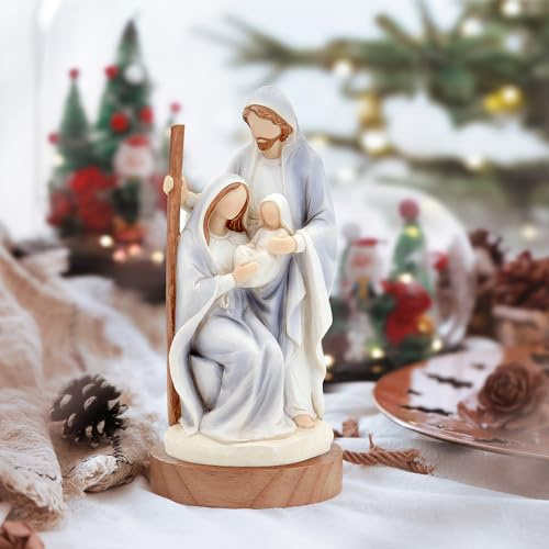 Christmas Nativity Set Figures Indoor 10 Holy Family Scene