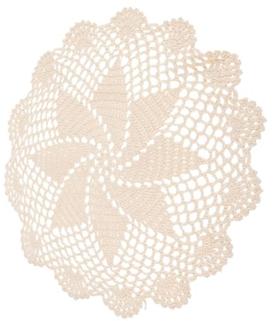 Cabilock decoración Vintage manteles Individuales Redondos Mantel de algodón Gancho de Crochet decoración de la Mesa del Comedor tapete de Mesa de Ganchillo Bohemio portavasos