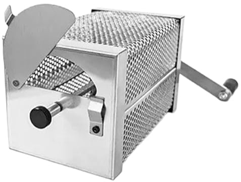 Strada di chicchi di caffè a mano - tamburo per arrostire chicchi di caffè a, dispositivo di tostatura in acciaio | Casa manuale Baker di grano per padella