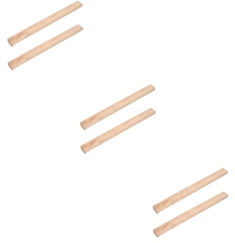 LIFKOME 3 Ensembles Poignées De Rechange Pour Hache Naturel Lot De Accessoires Robustes Pour Outils De Travail Du Jardinage Et Activités Extérieures 2 Pièces * 3