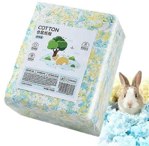 Chinchilla Bäddmaterial Absorberande Strö | Bekväm Djurbäddning för Burar och Tillbehör Hamster Marsvin Kyckling Smådjur Chinchilla Gerbil Kanin Ekorre