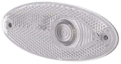 HELLA 2PG 964 295-011 Positionsleuchte - Begrenzungsleuchte - Anhänger - Wohnwagen - Halogen - 12V - Einbau/Schraubanschluss - Lichtscheibenfarbe: glasklar - rechts/links - Menge: 1