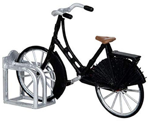 Lemax Accessorio per villaggio natalizio: biciclette vintage (set di 2), resina