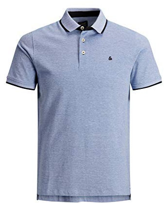 JACK & JONES Male Poloshirt Einfarbig Poloshirt