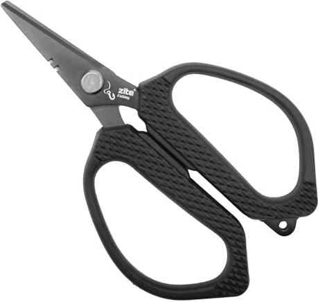 Zite Fishing Angelschere - 12 cm Schnurschere - perfekt auch für geflochtene Schnüre - Anglerschere