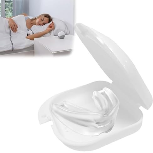Dispositivo Anti Russamento Anti Digrignamento Dei Denti,Bite Bruxismo Notturno,Bocca Guardia Antirussamento,Adatto a Persone Che Russano Durante Il Sonno