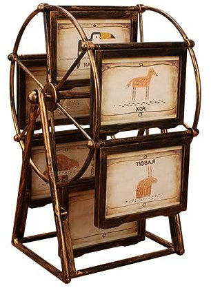 MAGICLULU Album Fotografico Ruota Panoramica Matrimonio Unico Cornice Cornici D'epoca Decorazione Della Foto Della Tavola Di Casa