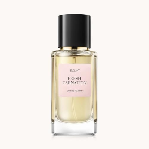 ÉCLAT Fresh Carnation – Eau de Parfum 55ml – Blumig-frischer Damenduft mit Maiglöckchen, Lilie und Narzisse, sanfte Wärme von Ambra & Sandelholz – elegant, gefühlvoll & zeitlos feminin