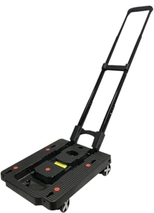 MSHGSKU Carrello a Mano per trasloco di uffici, Carrello Portatile, Carrello con Piattaforma, Carrello a Mano Pieghevole per Viaggi