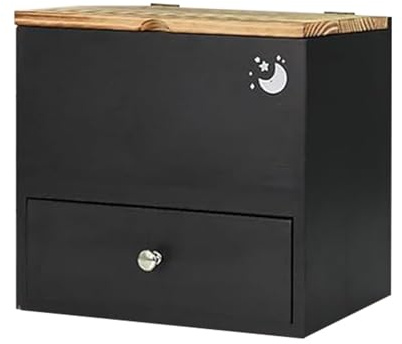 Soporte de sello - 9,41x8,9x5,59 pulgadas Almacenamiento para sellos | higiénica de época, organizador de época, dispensador de madera, organización para fregadero de maquillaje, inodoro, casa