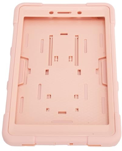 Vvikizy Skyddande Tablettfodral Mjukt Ljus Flera Färger för Tab En Lättbärbar Flexibel Silikondesign för Hemmabruk (Rosa)