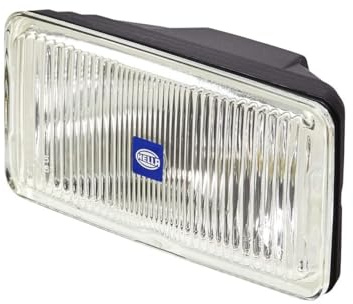 HELLA 1ND 005 700-461 Halógena-Faro antiniebla - Comet 550 - 12/24V - rectangular - montaje exterior/Montaje - Tulipa endurecida - Color de tulipa: transparente - izquierda/derecha