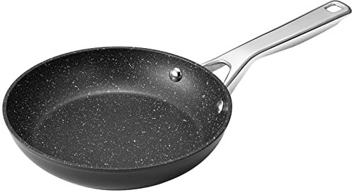Fadware Small Frying Pan 20cm, Nonstick Pans for Induction Hobs, Small Omelette Pans, Skillet with Sturdy Stainless Steel Handle