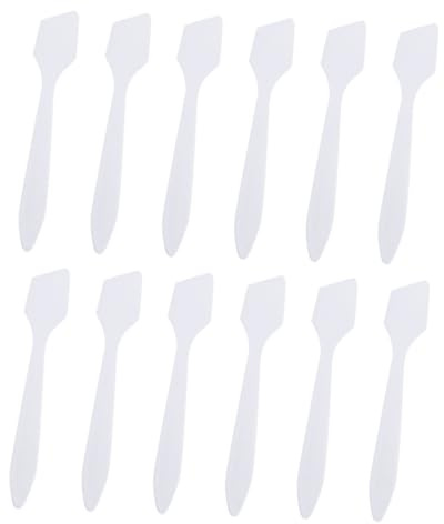 Homoyoyo 200pièces Spatule Pour Soins Peau Et Lotion Cuillère à Crème Pour Yeux Outil De Beauté Pour Masque Usage Unique