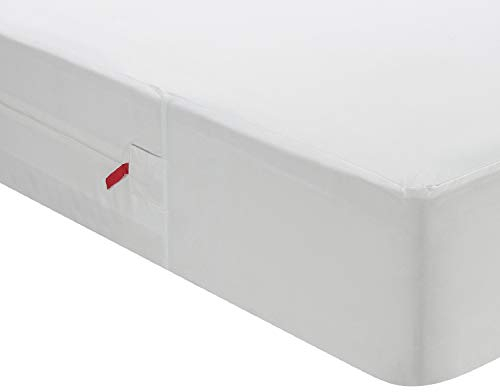 Pikolin Home - Wasserdichter Matratzenbezug mit Reißverschluss, Hypoallergen, Sicherheitsverschluss, Einlaufschutz - Bett 160 (160 x 200 cm)