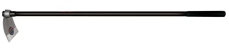 Truper Lane Hoe No. 1, 54-Inch Fiberglass Handle, 7 1/2-Inch x 7 1/2-Inch Forged Head, 1.8 lb Head Weight, Agricultural & Garden Soil Preparation Tool (Model 10615)