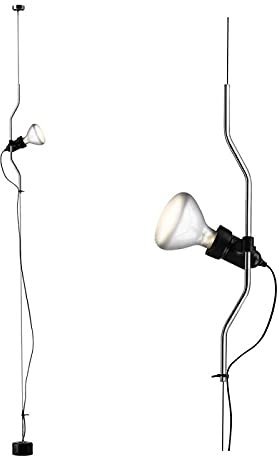 Flos Parentesi Lampada Sospensione Dimmerabile Nickel by Achille Castiglioni & Pio Manz�