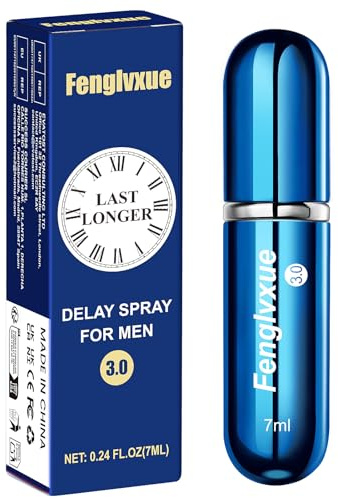 Fenglvxue Delay Spray för män, fördröjningsspray för män, tredje generationens teknik, 7 ml