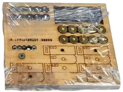 Luwecf 10 Pezzi Morsetti per Modelli di Nave in Legno Attrezzi per Costruzione Kit Fai da Te per Barca a Vela Strumenti per Modellismo Realizza, 21mm