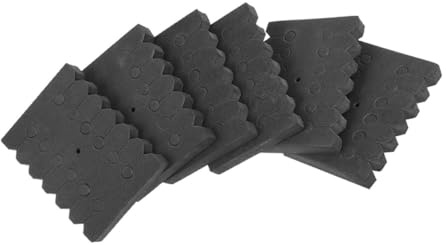 PRETYZOOM Separadores de Flechas de Espuma Negra 6 Piezas, Soporte Portátil para Carcajs, Organización y Tiro en Interiores, Protector Acolchado para Flechas, Accesorio Ligero