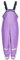 Playshoes Matschhose Regenlatzhose Ungefüttert Unisex Kinder Wind- und wasserdichte Regenhose Regenbekleidung, flieder, 98