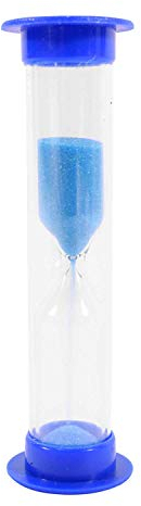 TRIXES Sanduhr Eieruhr 60 Sekunden blau Zähneputzen Timer