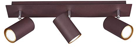 Trio Lampada da soffitto, Rostfarbig