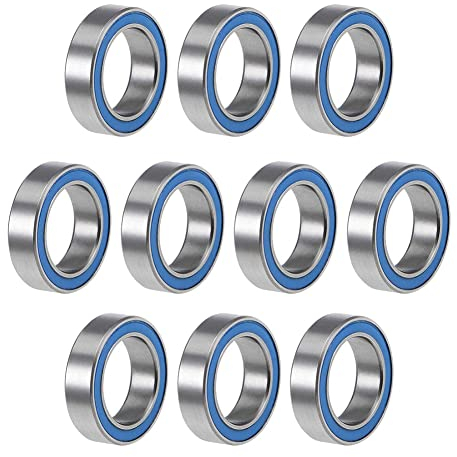 Wisyurt 20 STÜCKE 6700- Hochwertige 6700 10X15X4Mm Miniaturdichtung Rillenkugellager, Blau