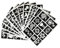 Lot de 14 feuilles de pochoirs de tatouage temporaires à paillettes, 182 pièces, pochoirs de tatouage au henné, pochoirs à paillettes pour enfants et adultes, visage, main, pied, doigts